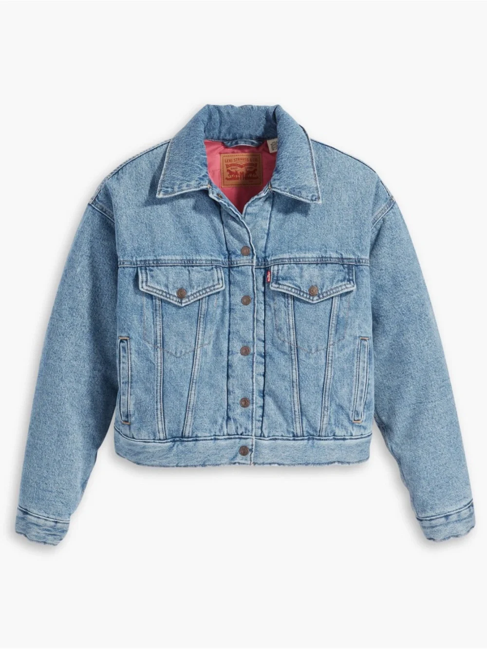 Levi's padded denim trucker jacket  - brand new w/tags